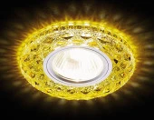 ***S288 GD хром/топаз/MR16+3W(LED WHITE) * - КОЛОРЛОН ВТД Новосибирск