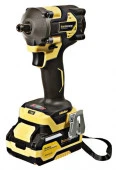 Hanskonner Гайковерт ударный б/щ HCD20420BLC,18В, 1BatterySystem, 420Нм,1/2", 2скор,1x4.0Ач, кейс HS - КОЛОРЛОН ВТД Новосибирск