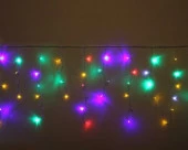 Гирлянда д/ул. БАХРОМА "Мерцание" ш 3м* в40/60см 100 ламп LED, прозр. провод,1 режим, IP-54, Мультиц - КОЛОРЛОН ВТД Новосибирск