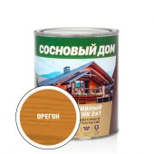 ПРОФСТАНДАРТ СОСНОВЫЙ ДОМ Декоративно-защитный состав для древесины орегон (0,8л; 6шт) - КОЛОРЛОН ВТД Новосибирск