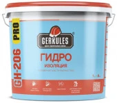 GH-206 Гидроизоляция эластичная Геркулес PRO 5кг (Ведро) - КОЛОРЛОН ВТД Новосибирск