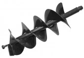 CARVER Шнек д/грунта GDB-250/2 двухзаходный (d пос=20мм, D=250мм, L=80см) - КОЛОРЛОН ВТД Новосибирск