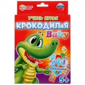 302144 Крокодилия BABY. Развивающие карточки. (80 карточек, 55х85мм). 138х170х40мм. Умные игры в кор - КОЛОРЛОН ВТД Новосибирск