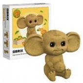 20048 QBRIX Картонный 3D конструктор Чебурашка - КОЛОРЛОН ВТД Новосибирск