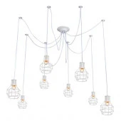 ***Подвесной светильник  Escada 1129/8S E27*60W White - КОЛОРЛОН ВТД Новосибирск