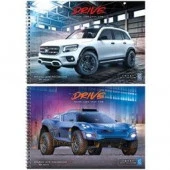 Альбом для рисования 32л., А4, на гребне ArtSpace "Авто. Drive", эконом  А32спЭ_44456 - КОЛОРЛОН ВТД Новосибирск