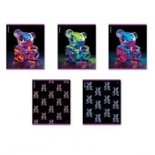 63305 ТЕТРАДЬ 48 Л, А5, КЛ. ERICHKRAUSE JELLY BEAR, МЕТАЛЛ. ЛАМ. ТВИН ЛАК, MIX-PACK /5/100/ - КОЛОРЛОН ВТД Новосибирск