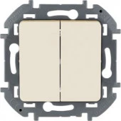 Legrand INSPIRIA Слоновая кость Выключатель 2кл. 673621 - КОЛОРЛОН ВТД Новосибирск