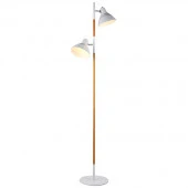 H089-2 Торшер HIPER 2*Е27 WHITE/BROWN ***Х - КОЛОРЛОН ВТД Новосибирск