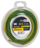 Трубка ТУТ нг-LS 8/4 жел-зел. (2м) IEK - КОЛОРЛОН ВТД Новосибирск