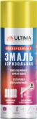ULTIMA, ЖЕЛТЫЙ RAL 1018 эмаль аэрозольная универсальная, 520 мл (1 уп - 12 шт.) - КОЛОРЛОН ВТД Новосибирск