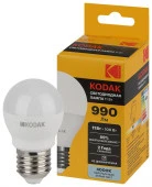 11W LED P45-11W-840 Е27  шар нейтральный  KODAK - КОЛОРЛОН ВТД Новосибирск