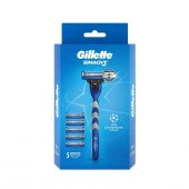 Gillette Mach3 Бритва с 1 сменной кассетой  + GIL  MACH3 Cменные кассеты для бритья 4шт - КОЛОРЛОН ВТД Новосибирск