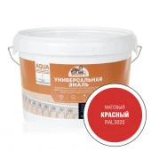 ЭКСПЕРТ Эмаль универсальная акриловая матовая Красный RAL 3020 (2,5кг) - КОЛОРЛОН ВТД Новосибирск