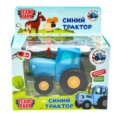 380549 Модель металл СИНИЙ ТРАКТОР длина 11 см, инерц, синий, кор. Технопарк в кор.48шт - КОЛОРЛОН ВТД Новосибирск