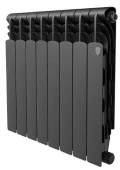 Радиатор биметал Royal Thermo Revolution B 500 Чёрный–10 секц - КОЛОРЛОН ВТД Новосибирск