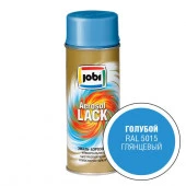 JOBI Эмаль аэрозольная глянцевая голубая RAL 5015 (520мл / 270гр; 12шт) - КОЛОРЛОН ВТД Новосибирск