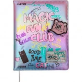 Дневник 1-11кл. deVENTE тв.обл. "Magic Club" 2022421 кож.зам.,поролон,бел.бум.,аппл., - КОЛОРЛОН ВТД Новосибирск