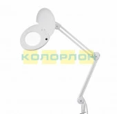 31-0202 Лупа на струбцине круглая настольная 3Х с подсветкой с крышкой, белая REXANT - КОЛОРЛОН ВТД Новосибирск