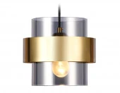 Подвес со сменной лампой TR3645 GD/SM золото/дымчатый E27 max 40W D180*950 - КОЛОРЛОН ВТД Новосибирск