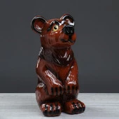 Копилка "Медведь", глянец, 38 см 4995567 - КОЛОРЛОН ВТД Новосибирск