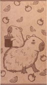 Полотенце махровое Capibara ПЦ-2602-6314 1сорт цв. 10000 50Х90 - КОЛОРЛОН ВТД Новосибирск