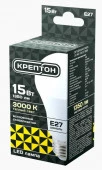 15W Лампа КРЕПТОН LED A60 15W E27 3000K - КОЛОРЛОН ВТД Новосибирск