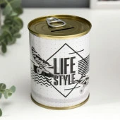 Копилка-банка металл "Life style" 5222877 - КОЛОРЛОН ВТД Новосибирск