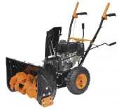 Снегоуборочник бенз. CARVER STG 756 (7.0HP, 56x43, 5F/2R, колеса 13", до12m) - КОЛОРЛОН ВТД Новосибирск