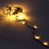 Гирлянда для дома 24м 280 ламп LED зелен.пров.,8 реж, IP-20, Теплый белый 725-991 - КОЛОРЛОН ВТД Новосибирск
