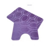 Набор ковриков для ванной комнаты ZALEL  60*100 2-пр LILAC сирень - КОЛОРЛОН ВТД Новосибирск