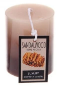 Свеча "Sandalwood" 6*7,5 см - КОЛОРЛОН ВТД Новосибирск