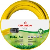 Шланг GRINDA COMFORT поливочный, 25 атм., армированный, 3-х слойный, 3/4"х50м - КОЛОРЛОН ВТД Новосибирск