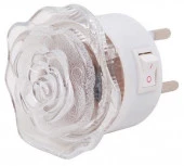 *Свет-к с/д ночник LE LED NL-833 0,4W Роза - КОЛОРЛОН ВТД Новосибирск