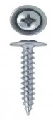 Саморез полусфера с прессшайбой, острый, цинк 4,2х19 кор. с ок. - 300 шт. SteelRex - КОЛОРЛОН ВТД Новосибирск
