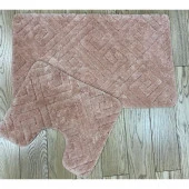 Коврик д/ван. комн. "Sophisticated" PINK 60x100+50*60 ЗЛ - КОЛОРЛОН ВТД Новосибирск