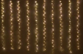 Гирлянда Занавес Роса 3х3м 300LED 10 нитей, 8режимов, теплый белый, USB арт.10922-8139 Код271911 - КОЛОРЛОН ВТД Новосибирск