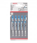 BOSCH Professional5 ЛОБЗИКОВЫХ ПИЛОК T 218 А, HSS 2608631032 - КОЛОРЛОН ВТД Новосибирск