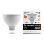 3.5W Led Gauss 13514 MR16 GU5.3 2700K Лампа - КОЛОРЛОН ВТД Новосибирск