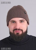 CLEVER 433789вн Шапка мужская, *, Т.коричневый - КОЛОРЛОН ВТД Новосибирск