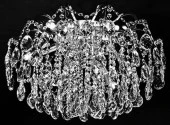 30030/8 CH+WT GLASS Светильник 8*Е14*60W+24W LED ПДУ - КОЛОРЛОН ВТД Новосибирск