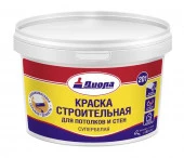 Краска строительная для потолков и стен Д-201 3кг/Евроведро - КОЛОРЛОН ВТД Новосибирск