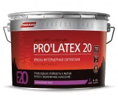 Краска латексная PARADE PRO'LATEX Е20 база С полумат. 9л Россия - КОЛОРЛОН ВТД Новосибирск