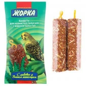 ЖОРКА конфеты(мед. бат д/попугаев Морская капуста (3шт) 100г - КОЛОРЛОН ВТД Новосибирск