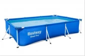 Бассейн Bestway каркасный Steel Pro 300х201х66см 3300л, ф-насос (220-240В), совместим с картриджем 5 - КОЛОРЛОН ВТД Новосибирск