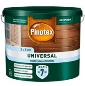 Пропитка Pinotex Universal 2 в 1 Индонезийский тик 9 л - КОЛОРЛОН ВТД Новосибирск