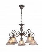 LV 9137/5 Нина Античная бронза E27 Люстра - КОЛОРЛОН ВТД Новосибирск