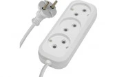 Stekker Home Удлинитель (3б/з, 5м, ПВС2x0,75) белый HM01-30-05 - КОЛОРЛОН ВТД Новосибирск