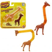 Т23272 1TOY Крутой растяг жираф 15,5*7,6см, 2 цв.в асс., блистер 15*16см - КОЛОРЛОН ВТД Новосибирск