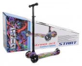 SS2C2NСамокат четырехколесный, складной "Slider"Колеса: PU, светящиесяПодшипники: ABEC-5 * - КОЛОРЛОН ВТД Новосибирск